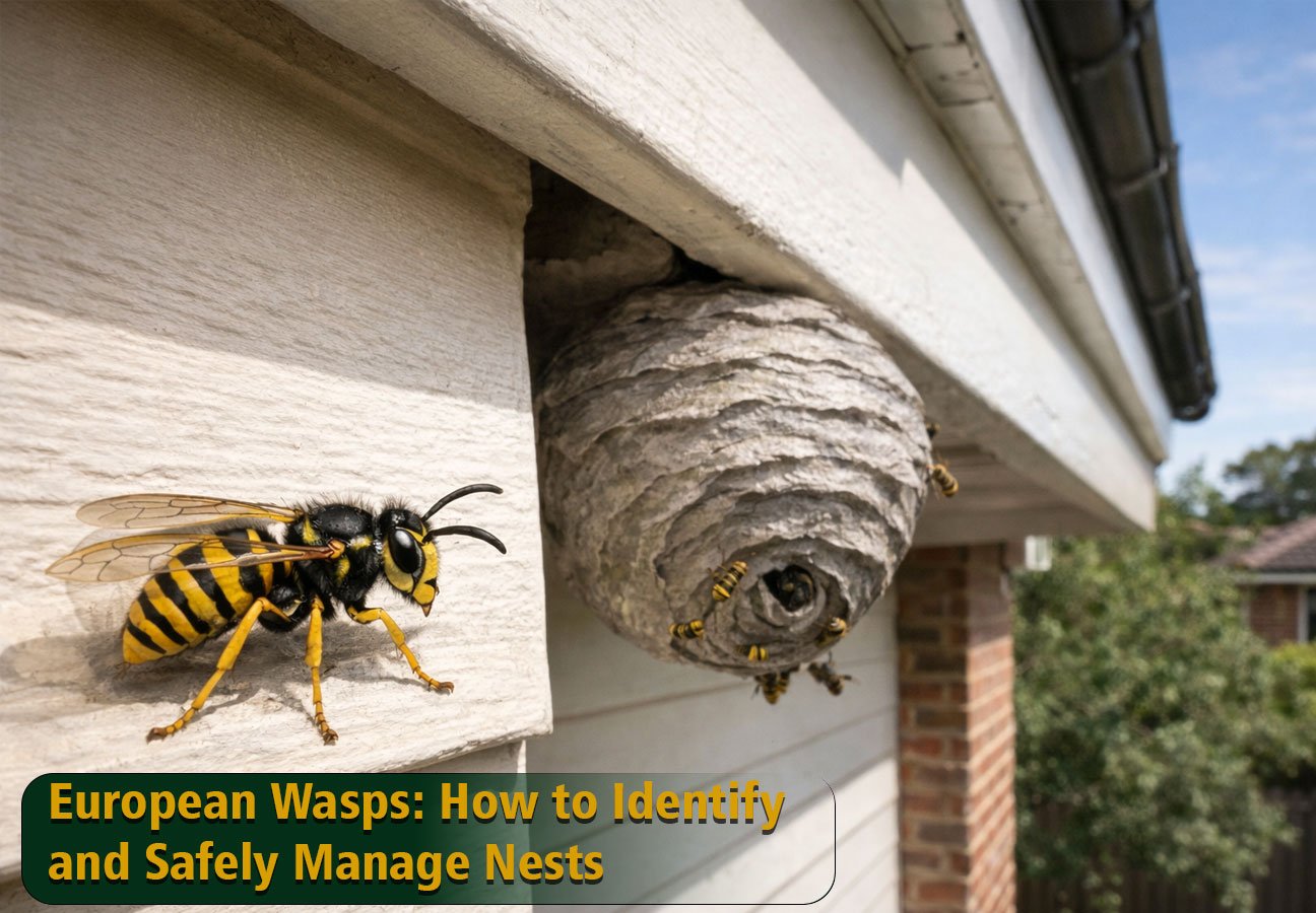European Wasps: How to Identify and Safely Manage Nests